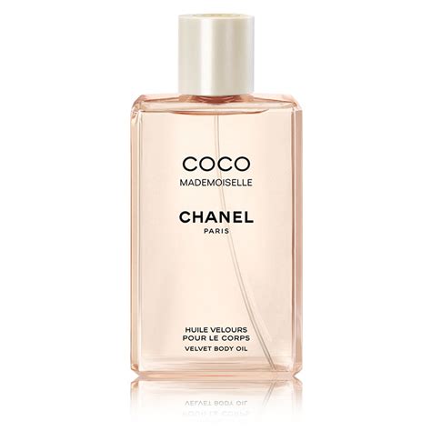 coco mademoiselle chanel huile velours|coco mademoiselle body oil.